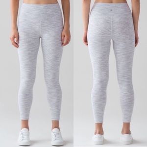 Lululemon wunder under high rise 7/8 legging